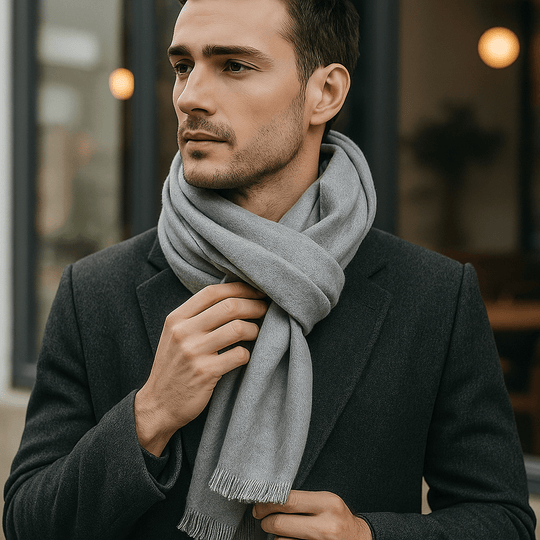 Effen Sjaal Livia – Elegant en Gezellig voor de Winter