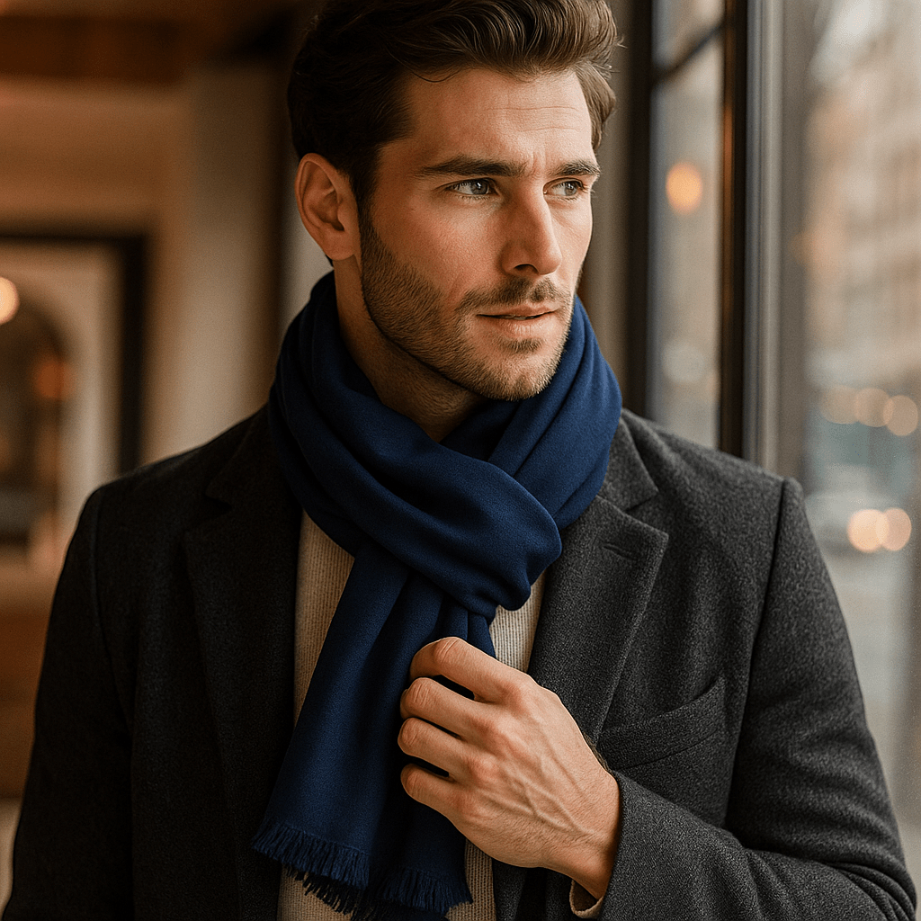 Effen Sjaal Livia – Elegant en Gezellig voor de Winter