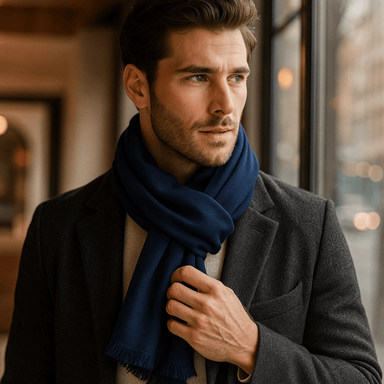 Effen Sjaal Livia – Elegant en Gezellig voor de Winter