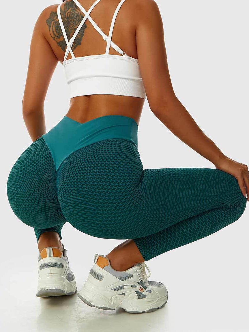 Joggingbroek Dames met Hoge Taille en Flexibele Stof voor een Stijlvolle Workout - ZovaFashion - Joggingbroek dames