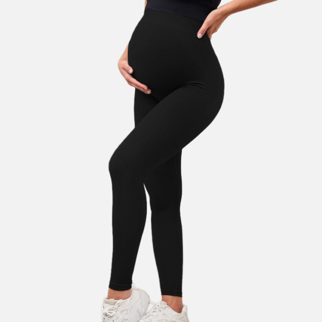 Joggingbroek Dames van Katoen met Hoge Taille en Zachte Compressie - ZovaFashion - Joggingbroek dames