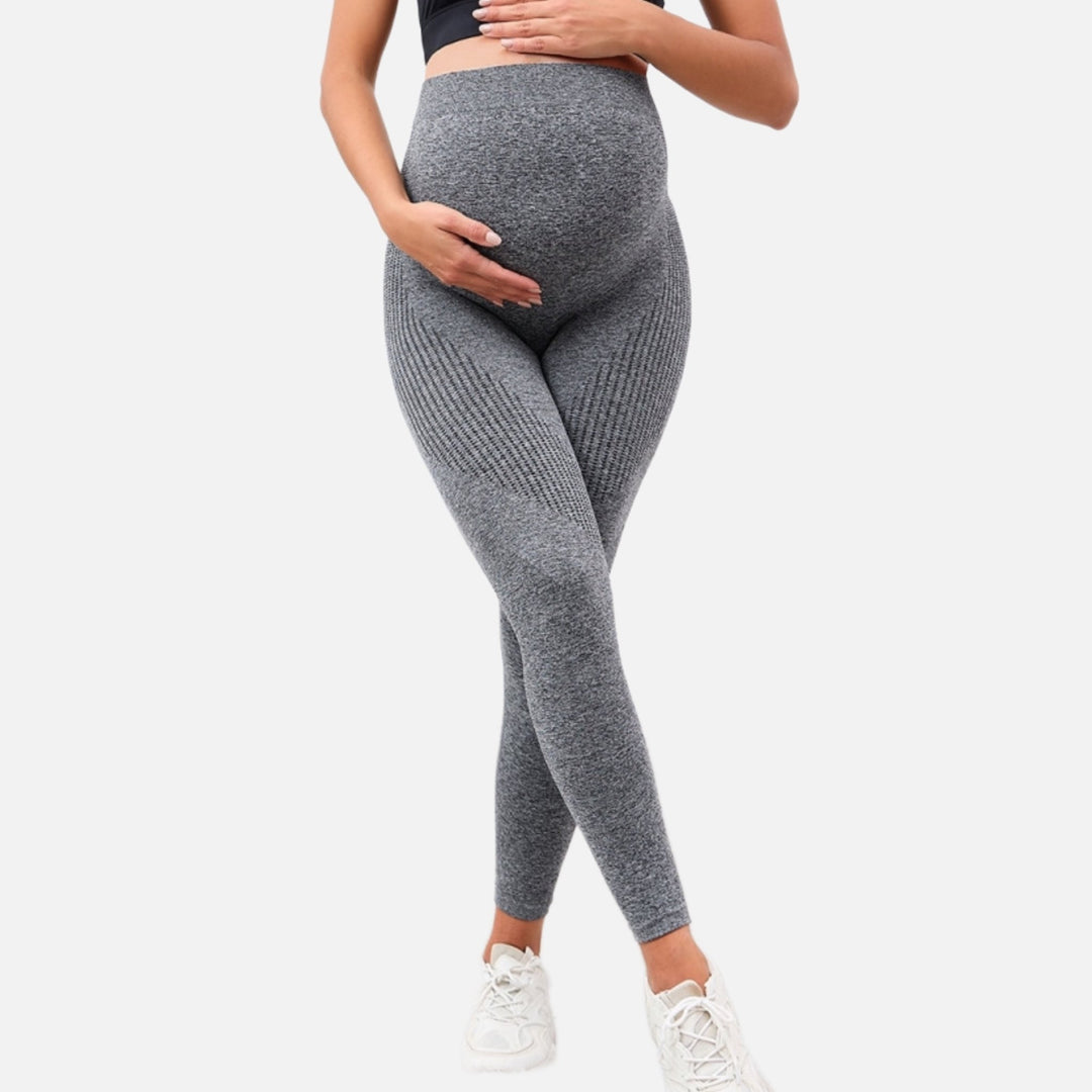 Joggingbroek Dames van Katoen met Hoge Taille en Zachte Compressie - ZovaFashion - Joggingbroek dames
