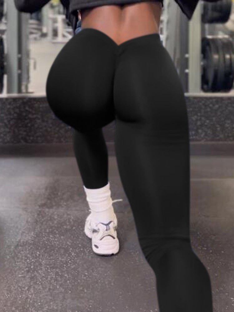 Joggingbroek Dames van Katoen met Scrunch Bum en Hoge Taille - ZovaFashion - Joggingbroek dames