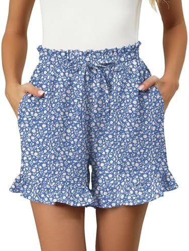 Katoenen Korte Broek Dames met Gingham Patroon en Elastische Tailleband - Zova - Fashion - Korte Broek Dames