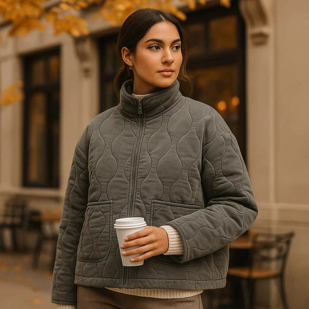 Dames Donsjack - Winter 2025 - Warme Stijlvolle Gevoerde