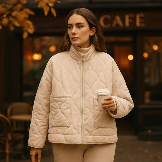 Dames Donsjack - Winter 2025 - Warme Stijlvolle Gevoerde