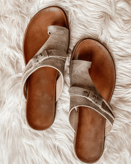 Leren Orthopedische Sandalen Dames met Verstelbare Bandjes en Lichtgewicht Ontwerp - Zova - Fashion