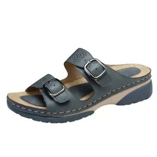 Leren Sandalen Dames met Verstelbare Bandjes en Ergonomisch Ontwerp - Zova - Fashion - Sandalen Dames