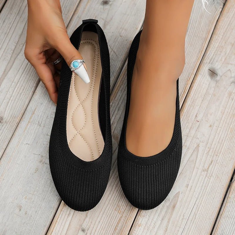 Lichtgewicht Schoenen Dames met Ademend Materiaal en Anti - Slip Zool - ZovaFashion - Schoenen Dames