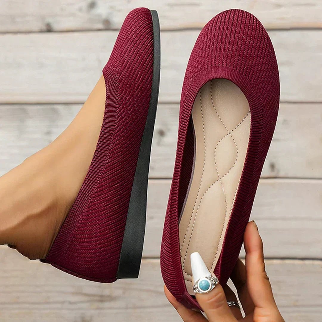 Lichtgewicht Schoenen Dames met Ademend Materiaal en Anti - Slip Zool - ZovaFashion - Schoenen Dames