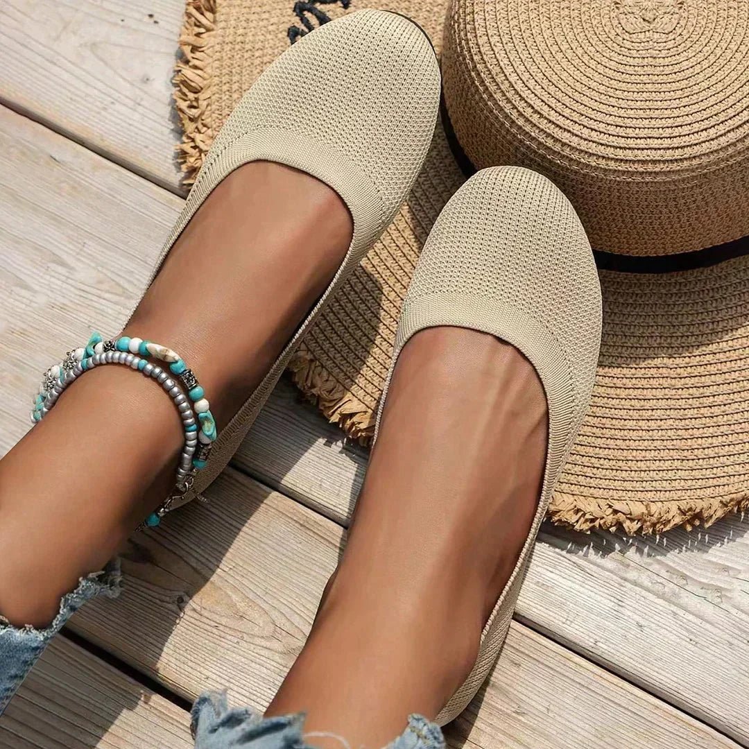 Lichtgewicht Schoenen Dames met Ademend Materiaal en Anti - Slip Zool - ZovaFashion - Schoenen Dames
