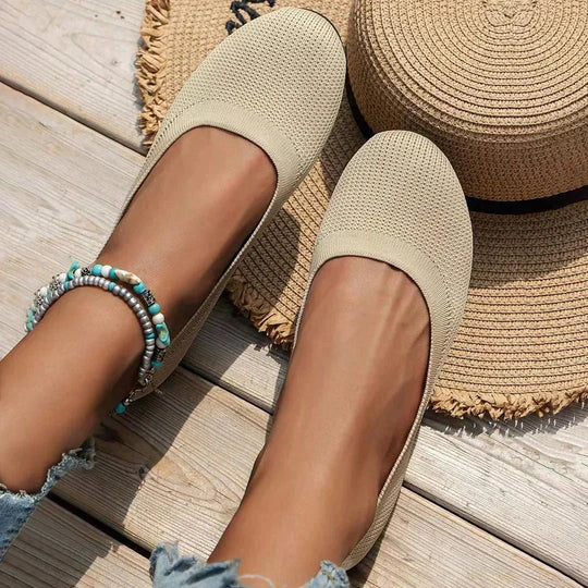 Lichtgewicht Schoenen Dames met Ademend Materiaal en Anti - Slip Zool - ZovaFashion - Schoenen Dames