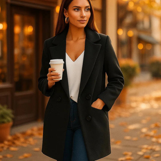 Louise - Klassieke jas - Timeless elegantie - Comfort en kwaliteit