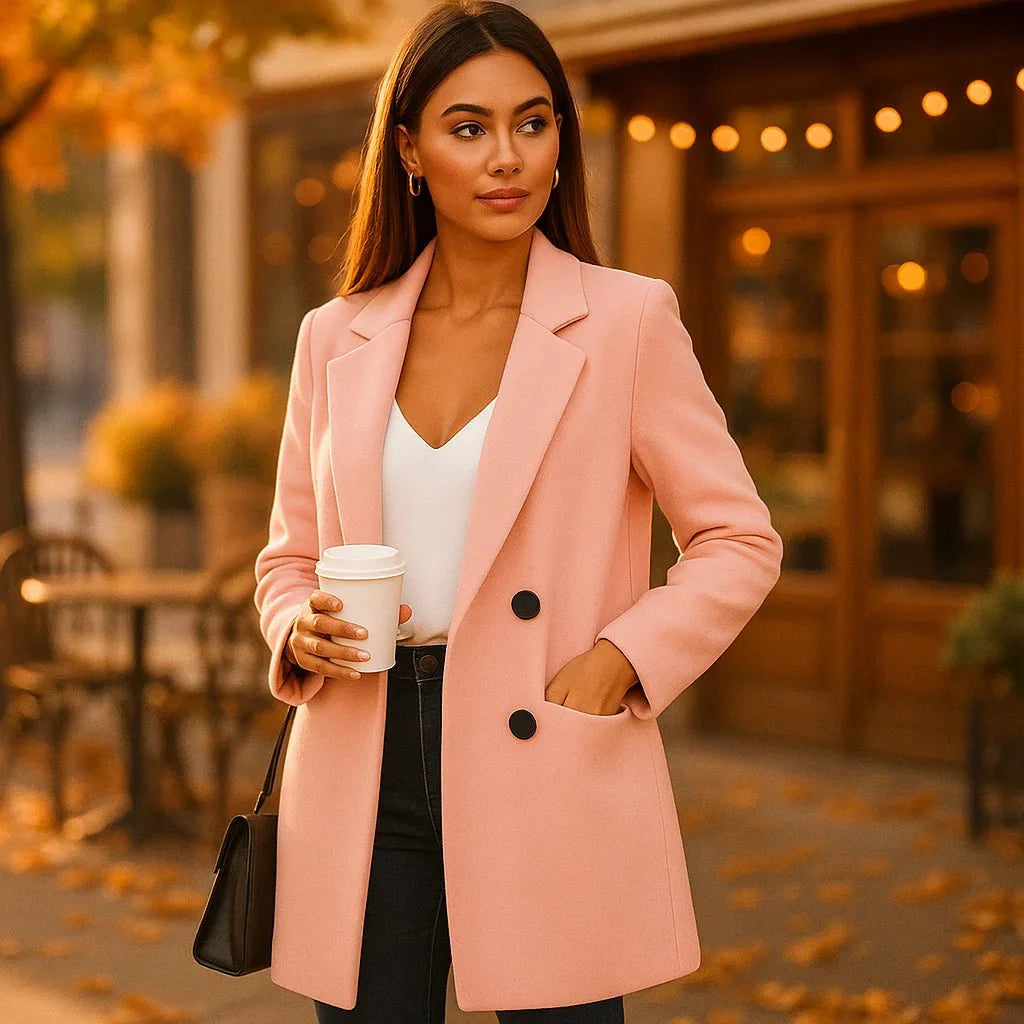 Louise - Klassieke jas - Timeless elegantie - Comfort en kwaliteit