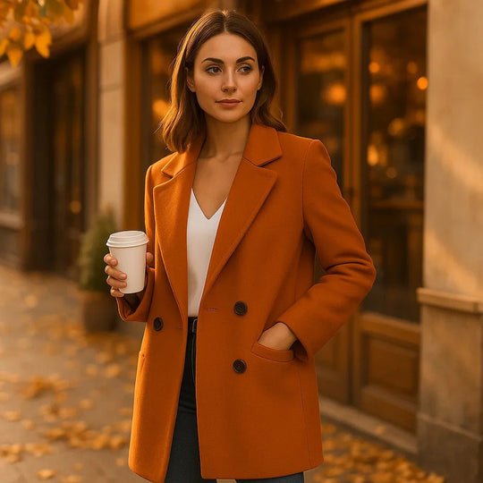 Louise - Klassieke jas - Timeless elegantie - Comfort en kwaliteit