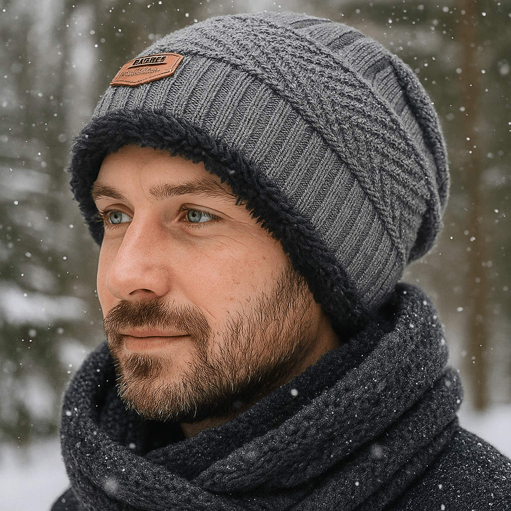 Lukas – Dubbele Wintermuts met Ultra Warme Bontvoering