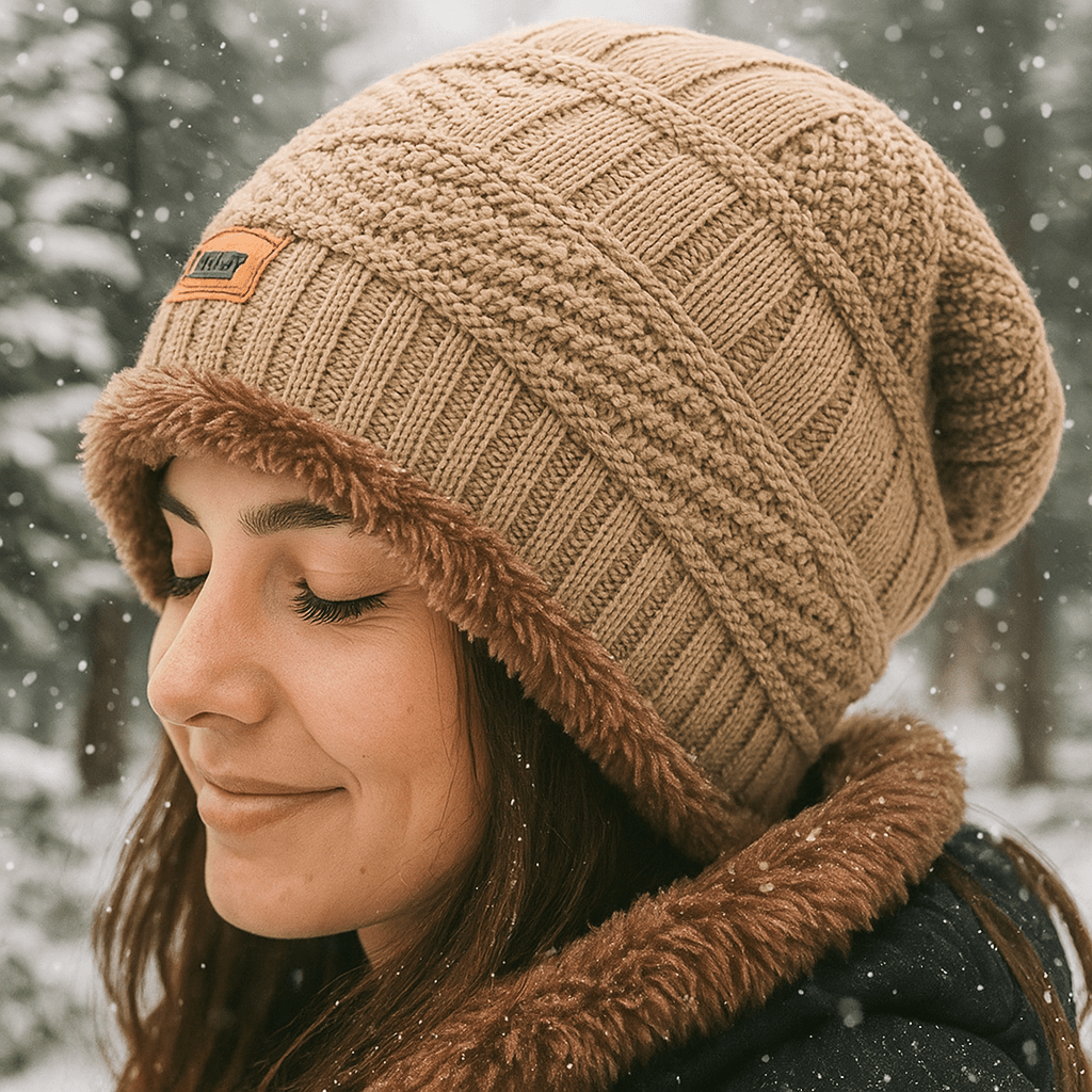 Lukas – Dubbele Wintermuts met Ultra Warme Bontvoering