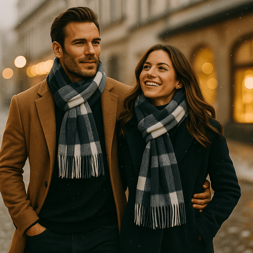 Luxe Wol Sjaal – Warm, Zacht en Elegant voor de Winter
