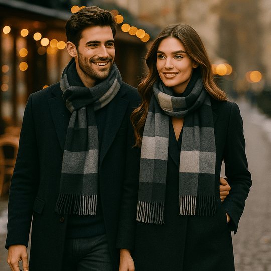 Luxe Wol Sjaal – Warm, Zacht en Elegant voor de Winter