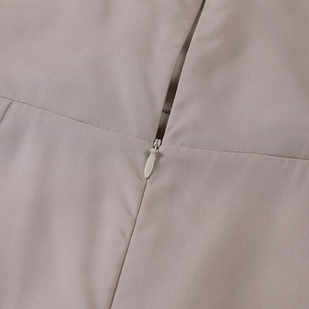 Luxe Maxi Zomerjurk Dames van Katoen met Verleidelijk Silhouet en V - Hals - Zova - Fashion
