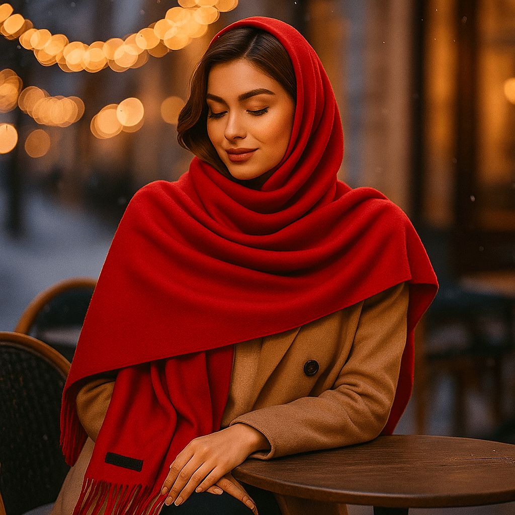 LuxeSoft – Elegante en Zachte Kasjmier Sjaal