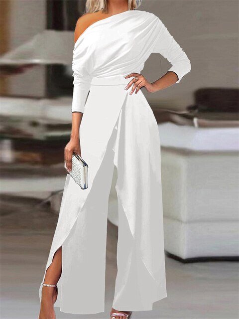 Maxi Zomerjurk Dames van Katoen met V - Hals en Elastische Tailleband - ZovaFashion - Maxi Jurk