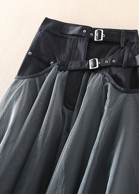 Maxi Zomerrok Dames van Mesh met Hoge Taille - Zova - Fashion