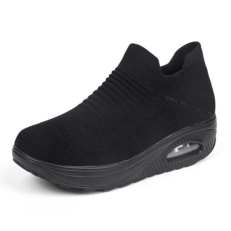 Mesh Slip - In Sneakers Dames met Chunky Zool en Ergonomische Pasvorm - ZovaFashion - Schoenen Dames