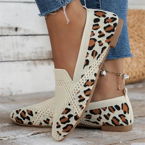 Mesh Sneakers Dames met Ronde Neus en Slip - On Design - ZovaFashion - Schoenen Dames