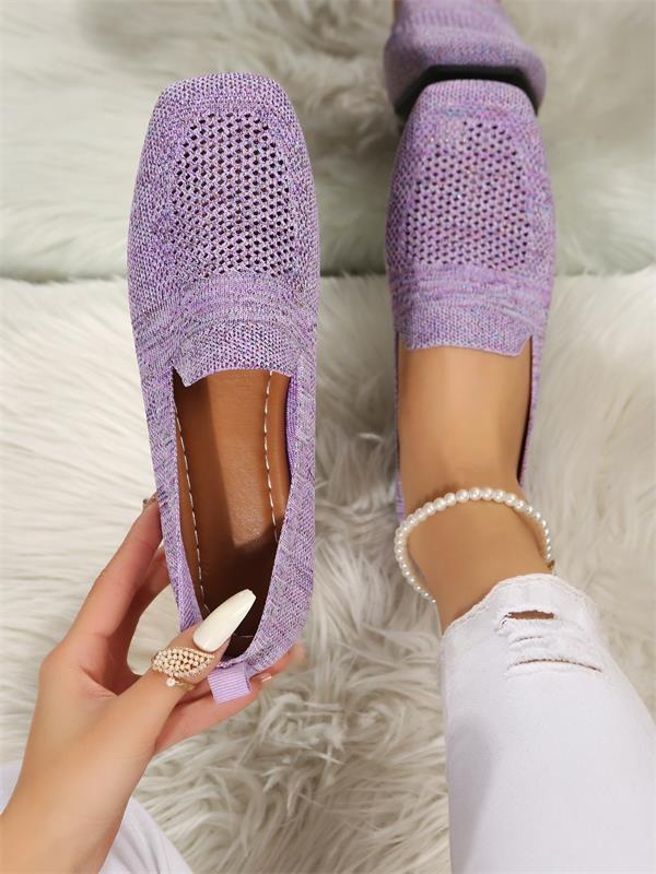 Mesh Sneakers Dames met Ronde Neus en Slip - On Design - ZovaFashion - Schoenen Dames