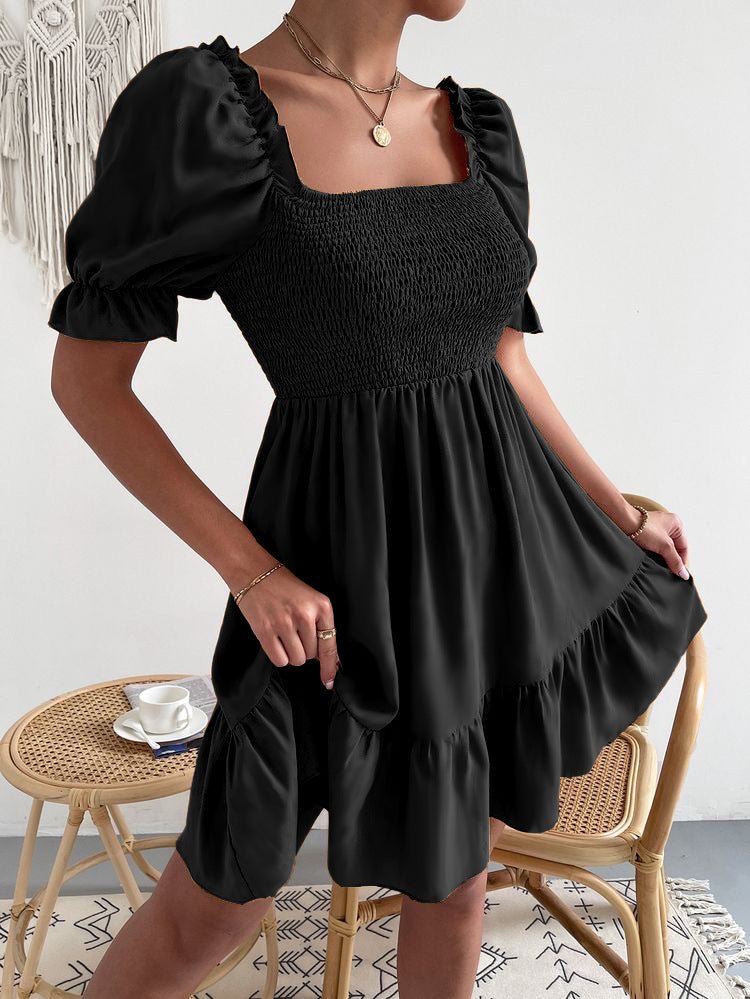 Midi Zomerjurk Dames met Fringe Details en Relaxed Fit in Lichtgewicht Stof - Zova - Fashion