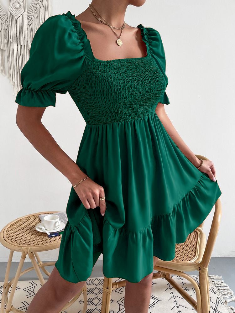 Midi Zomerjurk Dames met Fringe Details en Relaxed Fit in Lichtgewicht Stof - Zova - Fashion