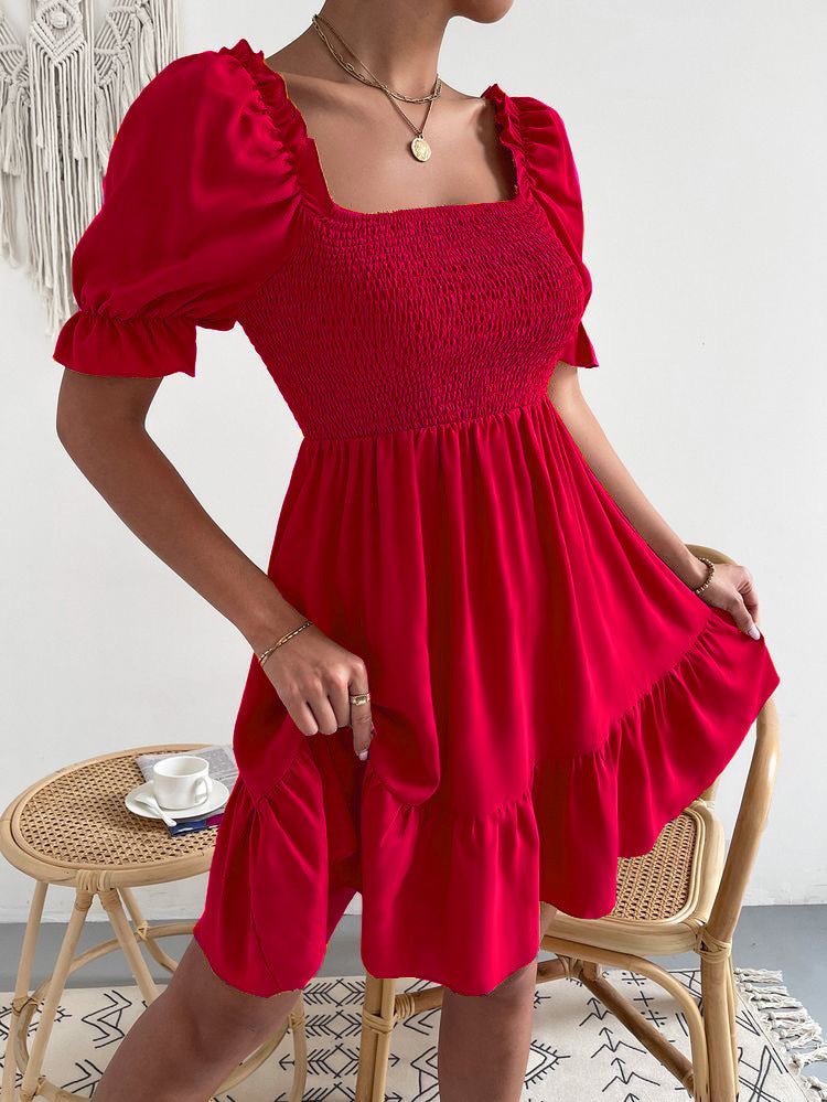 Midi Zomerjurk Dames met Fringe Details en Relaxed Fit in Lichtgewicht Stof - Zova - Fashion