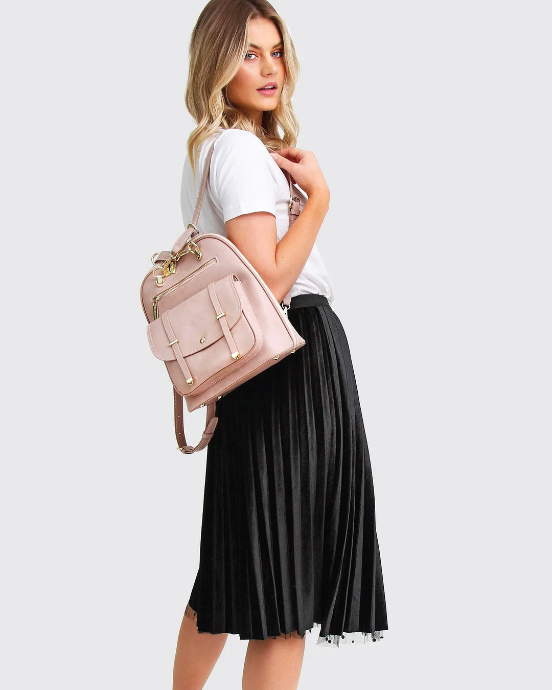 Midi Zomerrok Dames met Elastische Tailleband en Uitlopende Snit - Zova - Fashion