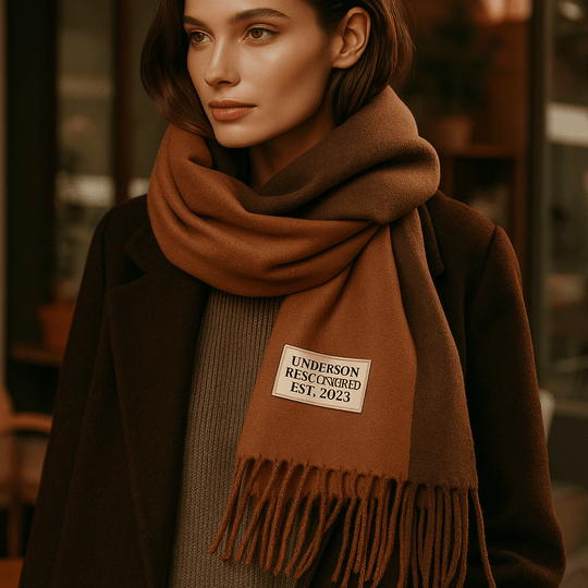 Oneka – Winter Sjaal van Zacht Kasjmier