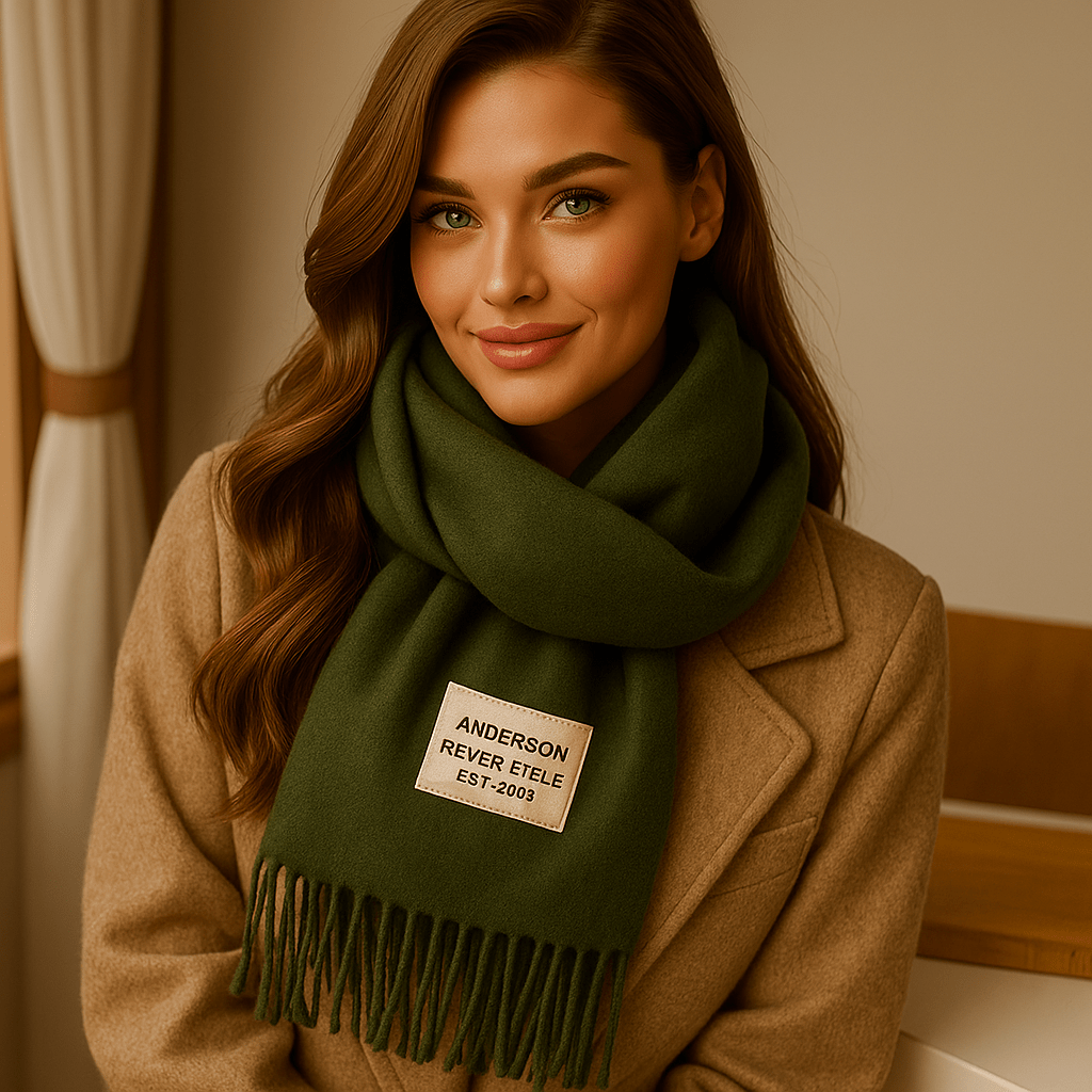 Oneka – Winter Sjaal van Zacht Kasjmier