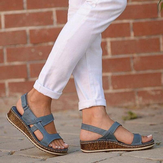 Orthopedische Sandalen Dames met PU Bovenwerk en Open Teen - Zova - Fashion