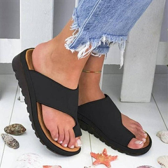 Orthopedische Sandalen Dames van Leer met Verstelbare Bandjes en Anatomisch Voetbed - Zova - Fashion
