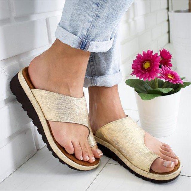 Orthopedische Sandalen Dames van Leer met Verstelbare Bandjes en Anatomisch Voetbed - Zova - Fashion