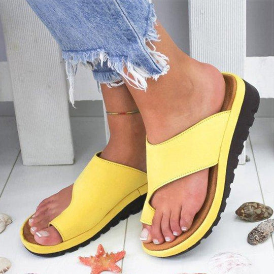Orthopedische Sandalen Dames van Leer met Verstelbare Bandjes en Anatomisch Voetbed - Zova - Fashion