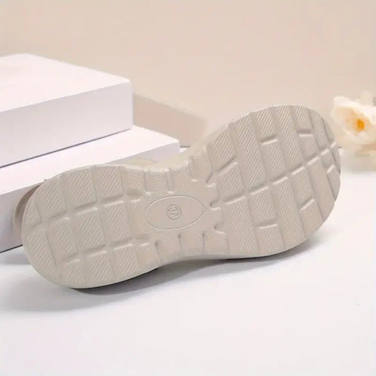 Orthopedische Sandalen Dames van Leer met Verstelbare Bandjes en Sportieve Stijl - ZovaFashion - Sandalen Dames