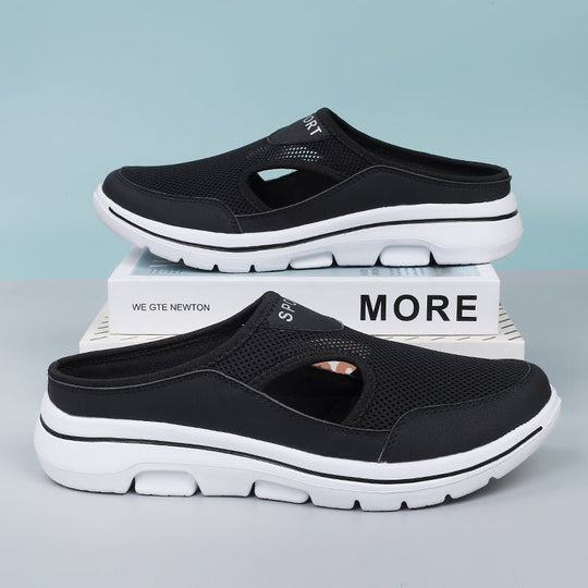 Orthopedische Sandalen Dames van Mesh met Verstelbare Bandjes en Massage Inlegzool - ZovaFashion - Sandalen Dames