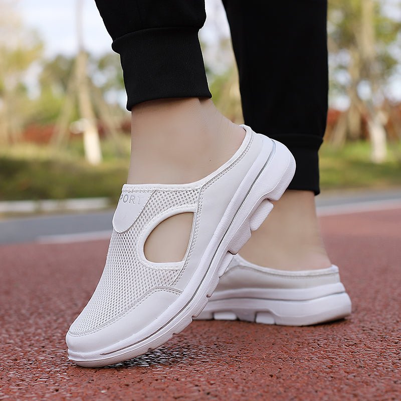 Orthopedische Sandalen Dames van Mesh met Verstelbare Bandjes en Massage Inlegzool - ZovaFashion - Sandalen Dames