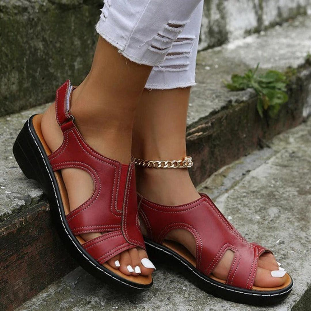 Orthopedische Sandalen Dames van Synthetisch Leer - Zova - Fashion