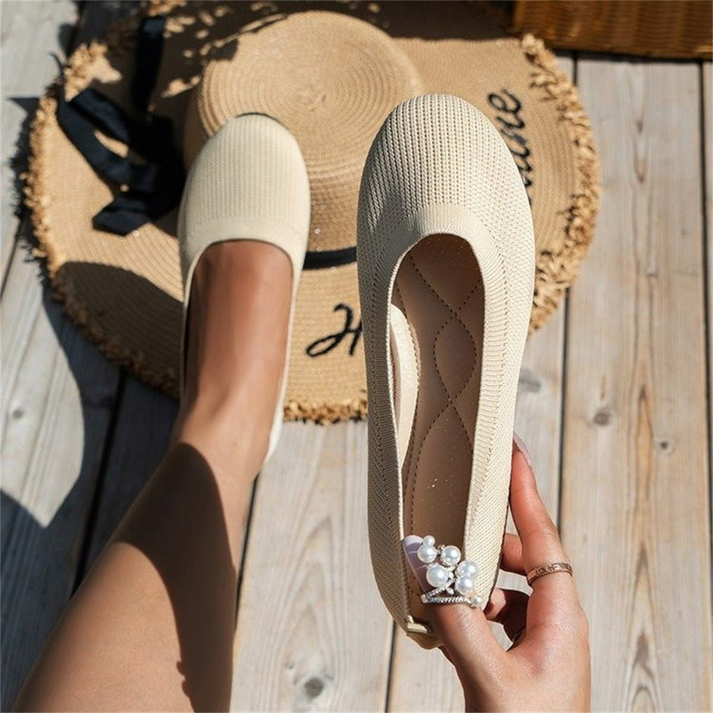 Orthopedische Schoenen Dames van Gebreid Materiaal met Hyperstretch en Schokdemping - ZovaFashion - Schoenen Dames