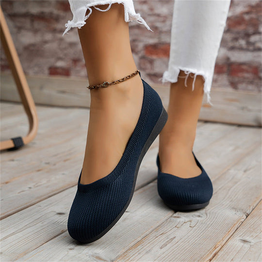 Orthopedische Schoenen Dames van Gebreid Materiaal met Hyperstretch en Schokdemping - ZovaFashion - Schoenen Dames