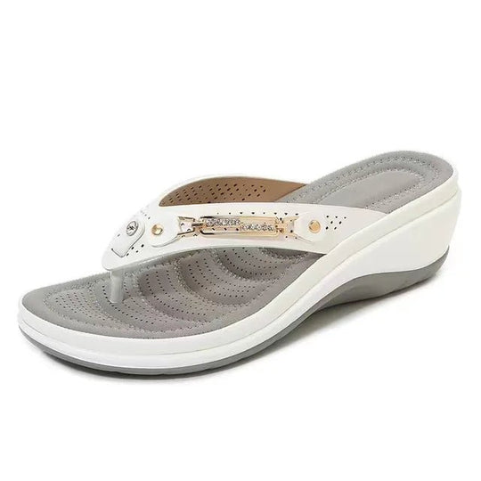 Orthopedische Slippers Dames met Schokabsorberende Zolen en Verstelbare Bandjes - Zova - Fashion