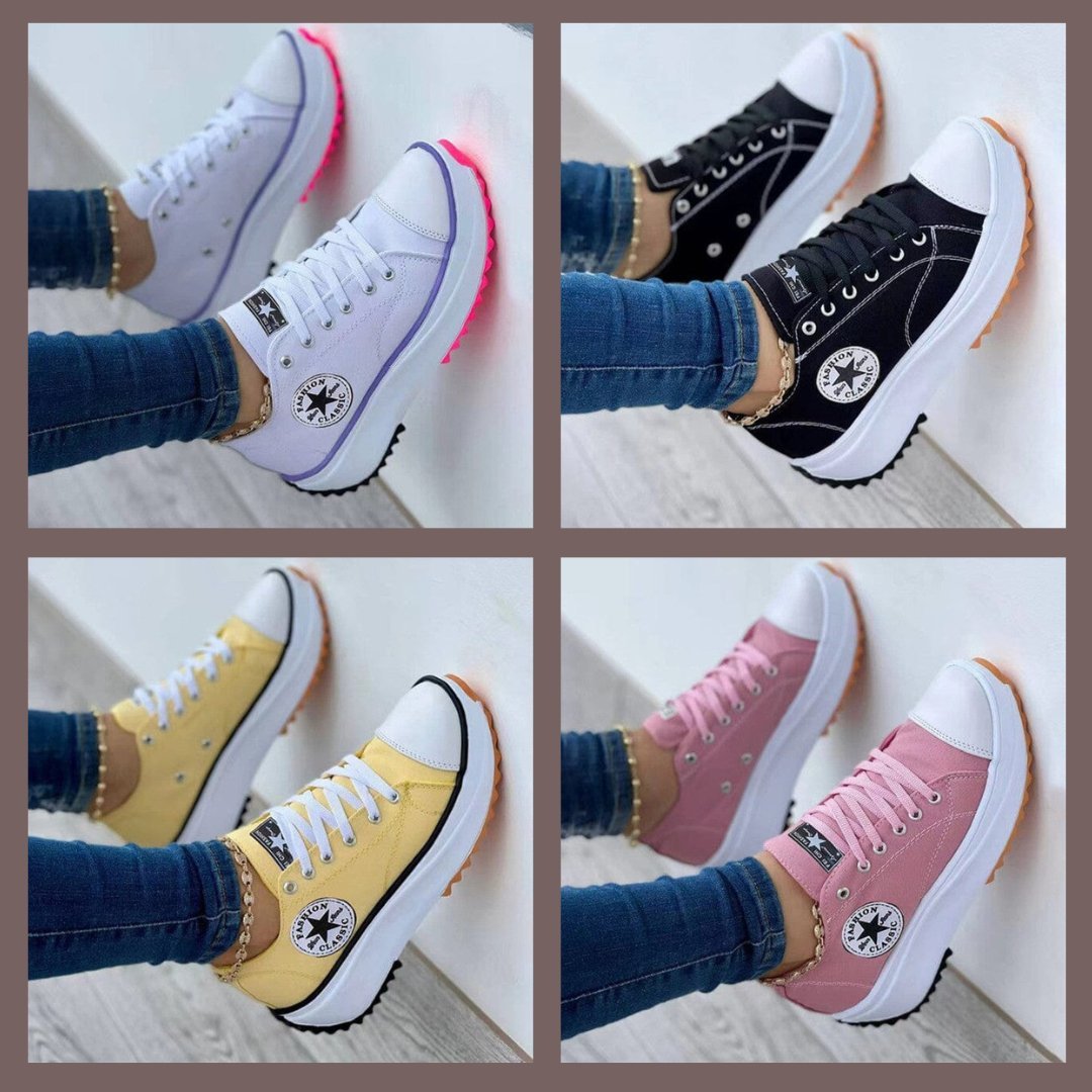 Orthopedische Sneakers Dames met Ademend Design en Lichtgewicht Zool - ZovaFashion - Schoenen Dames