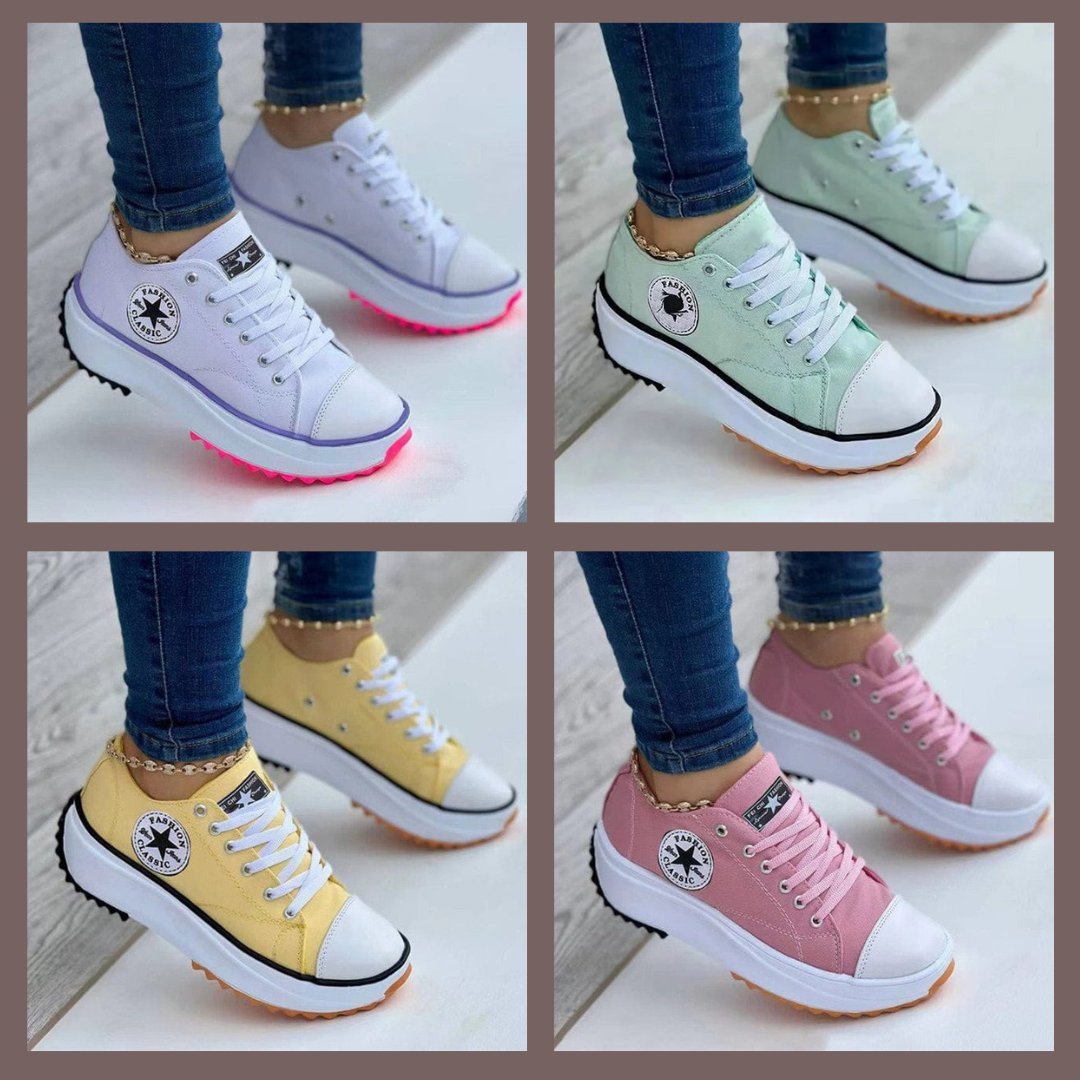Orthopedische Sneakers Dames met Ademend Design en Lichtgewicht Zool - ZovaFashion - Schoenen Dames