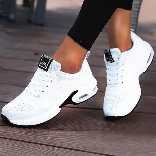 Orthopedische Sneakers Dames met Ademend Materiaal en Uitneembare Binnenzool - ZovaFashion - Schoenen Dames